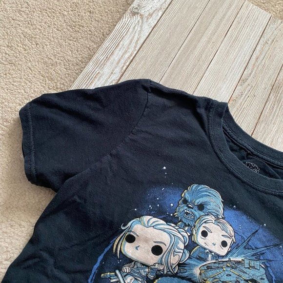 Funko Pop Tees! XS Star Wars The Force Awakens Smuggler's Bounty Graphic T-Shirt - Picture 5 of 12